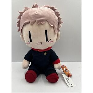 NWT Taito Jujutsu Kaisen Itadori Yuji Anime Cute Toy Cosplay Plush Doll 13"